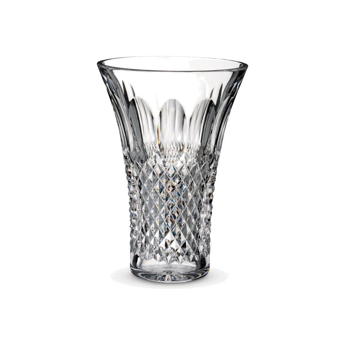 Waterford Crystal Colleen Cut Glass Vase, H17.5cm, Clear – image 1