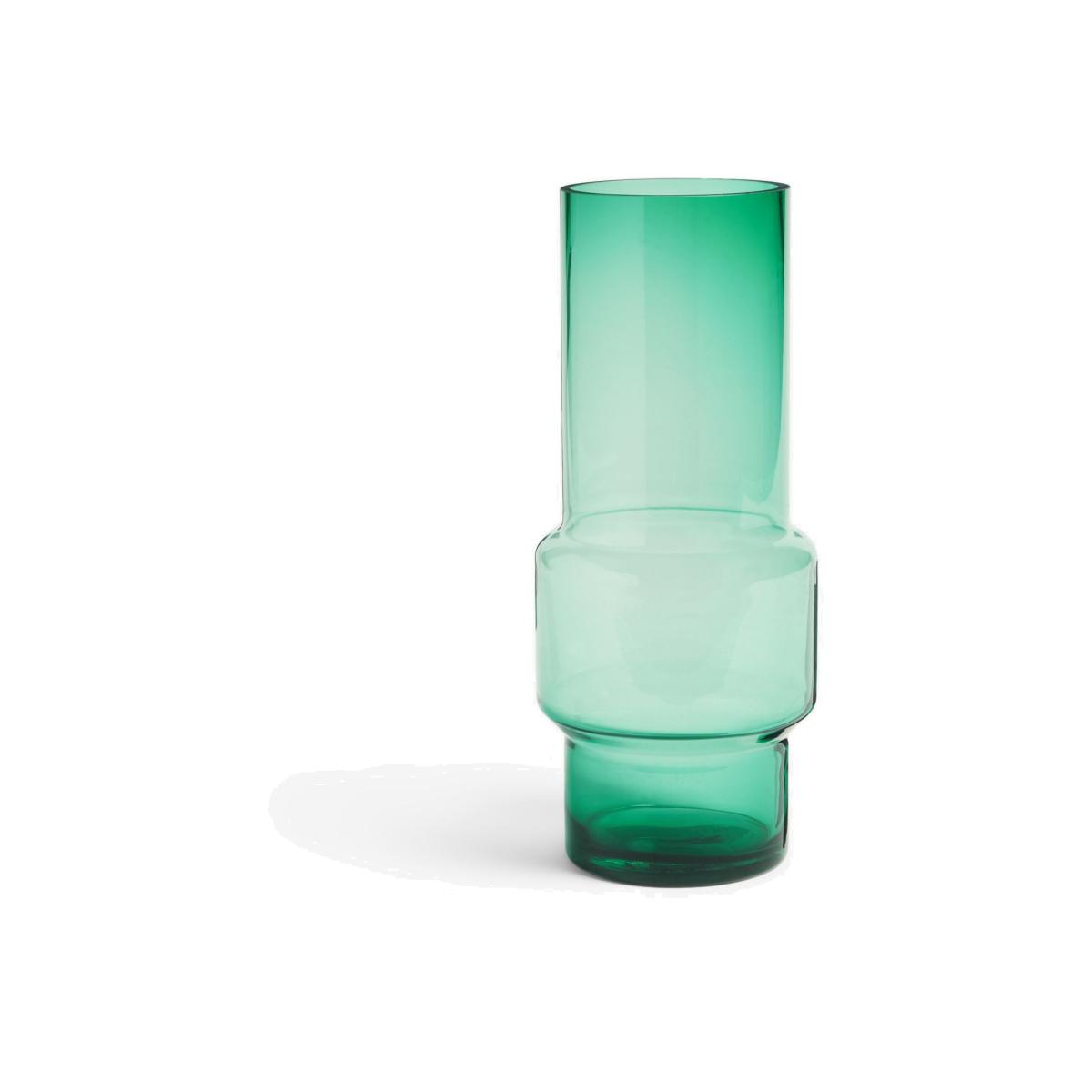 John Lewis Luxe Vase, H36cm, Green – image 1