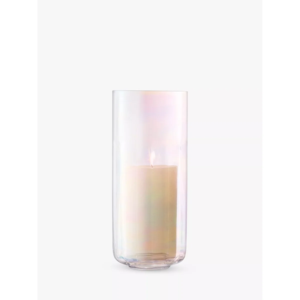 LSA International Pearl Optic Lantern/Vase, H28.5cm – image 2