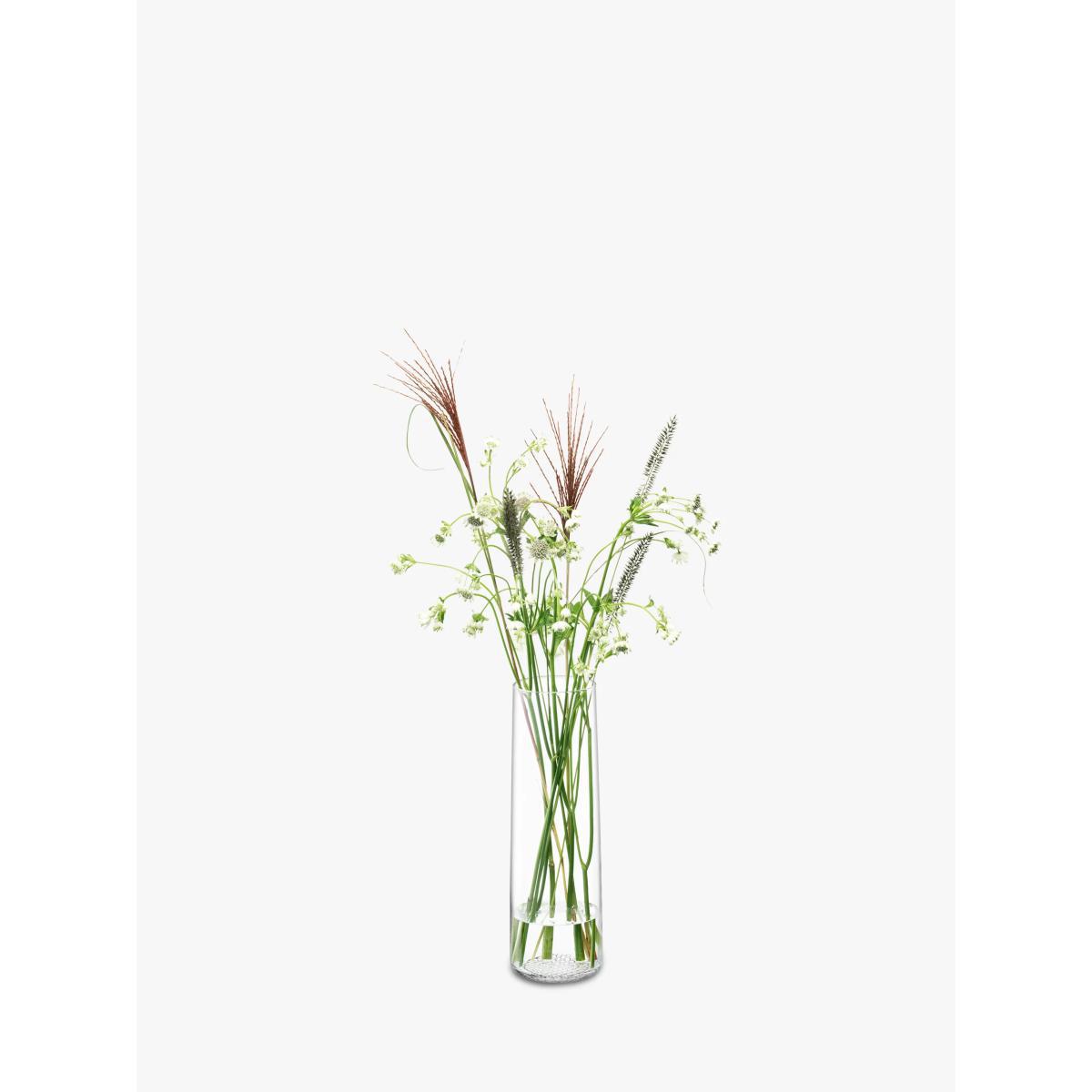 LSA International Market Column Vase, H35.5cm, Clear – image 2