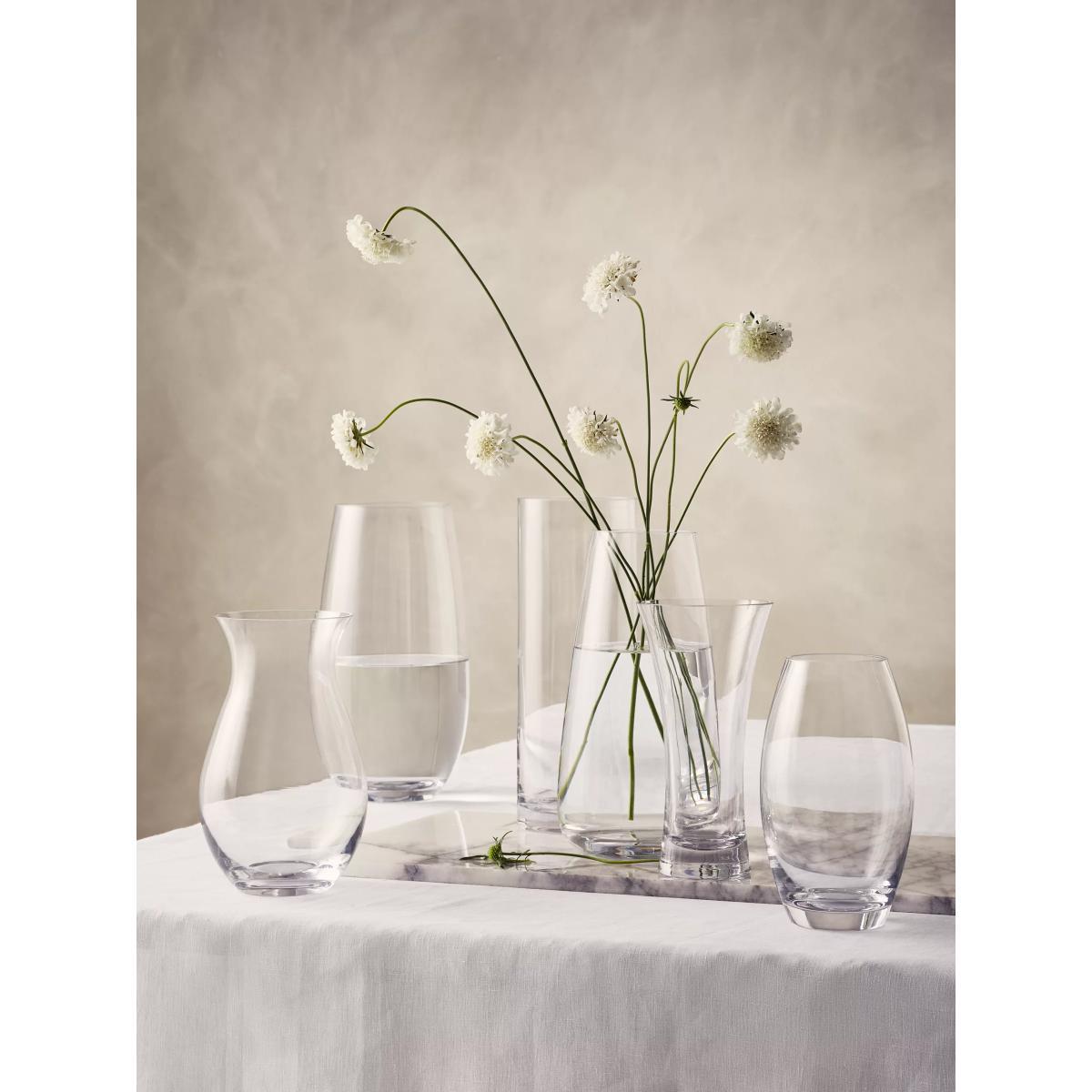 ANYDAY John Lewis & Partners Cylinder Vase, H27cm, Clear – image 2