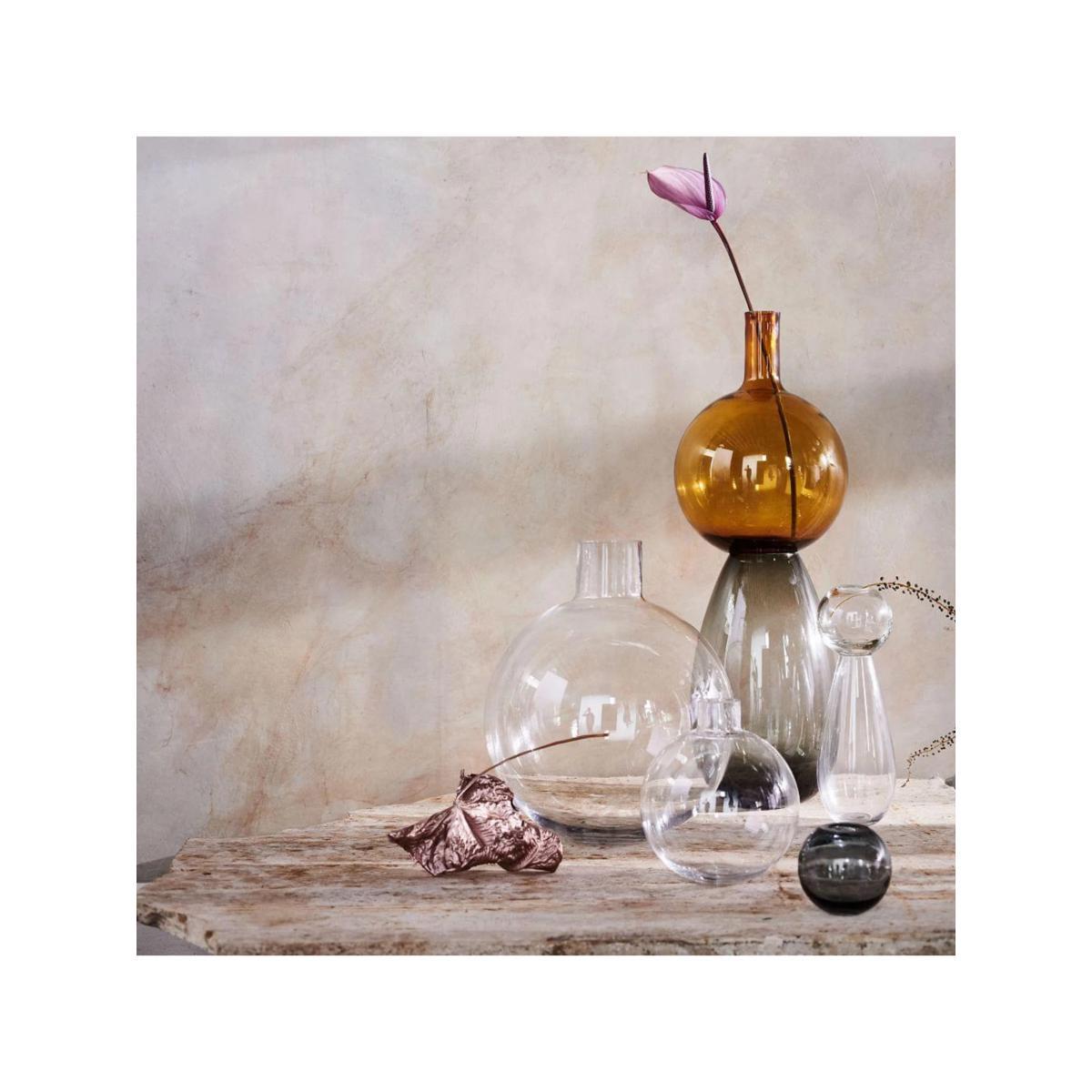 west elm Foundations Small Glass Vase, H23cm, Clear – image 7