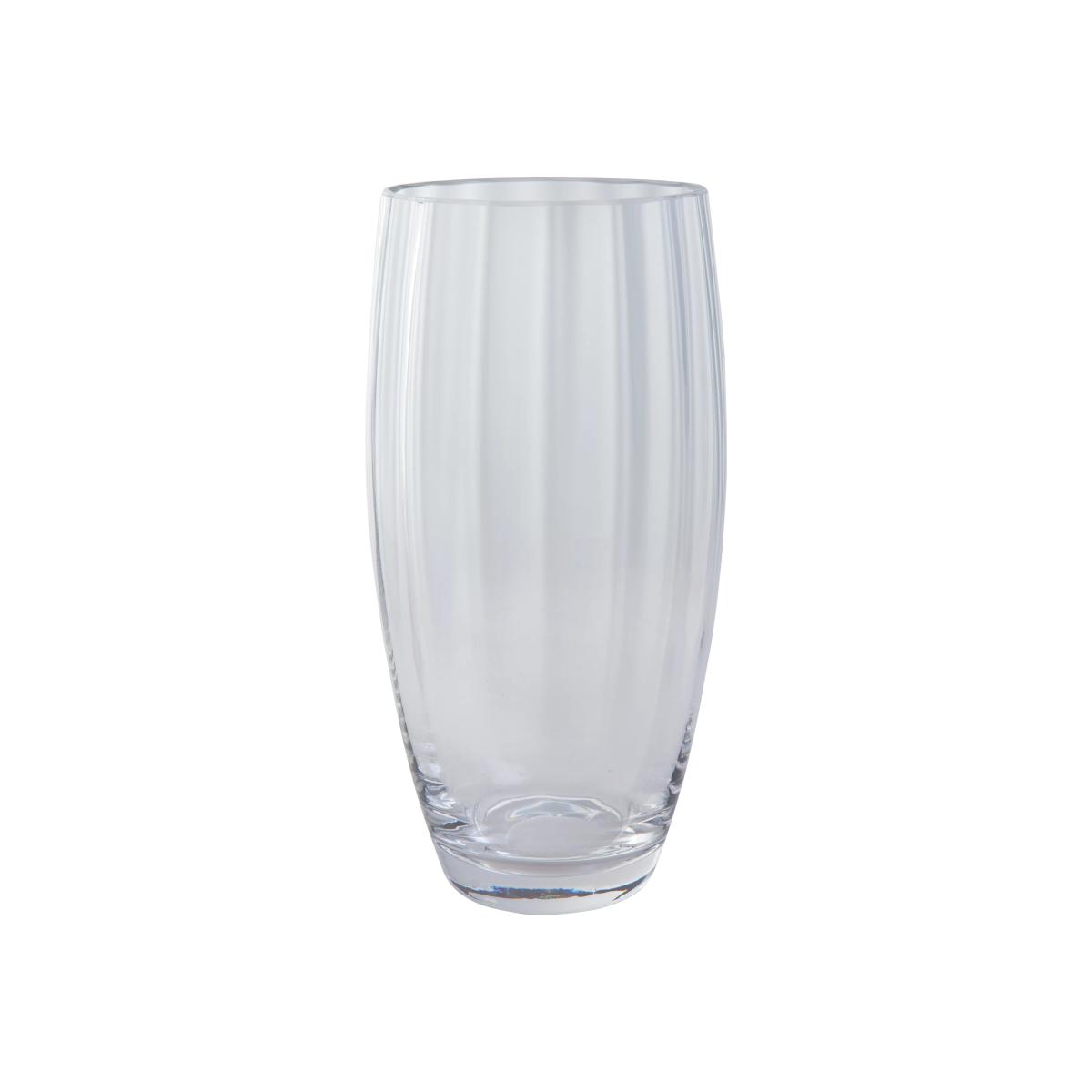 Dartington Crystal Florabundance Bouquet Barrel Vase, H24cm, Clear – image 1