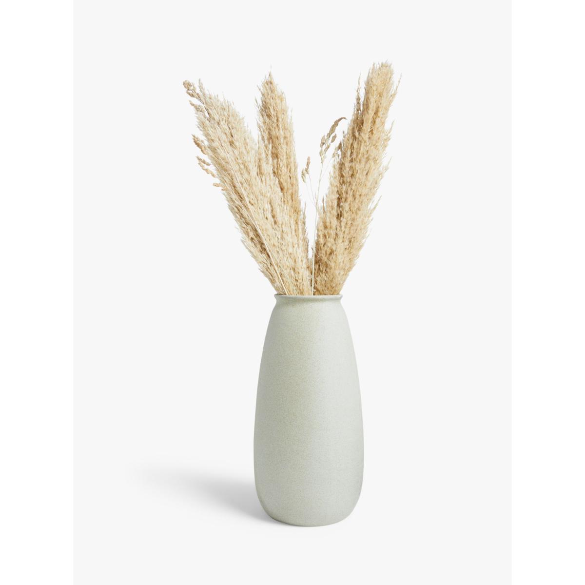 John Lewis Matt Finish Earthenware Vase, H41cm, Green – image 2