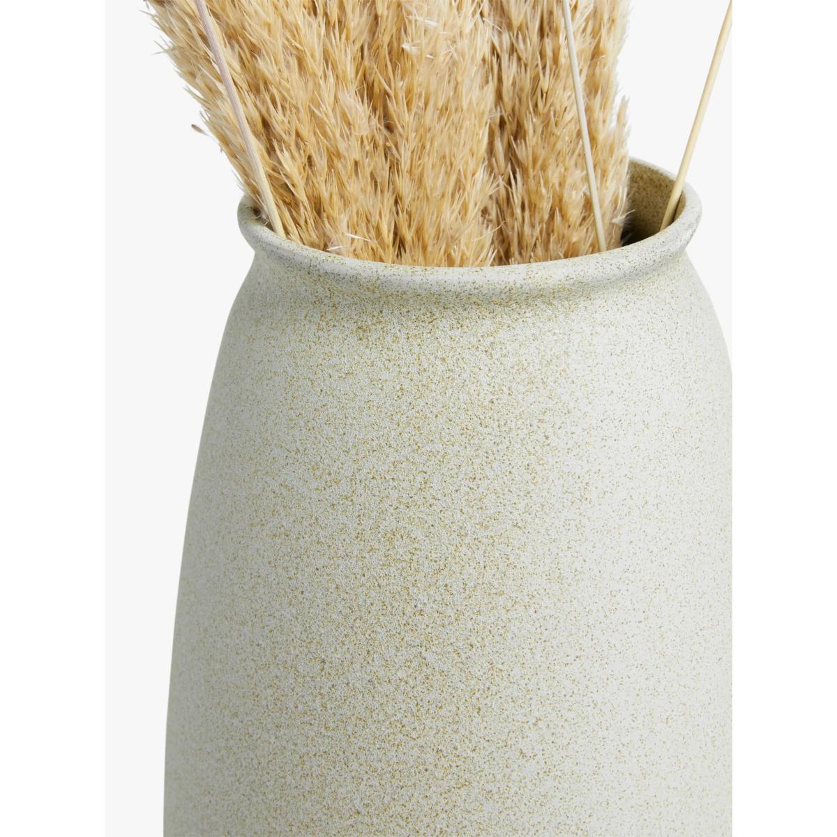 John Lewis Matt Finish Earthenware Vase, H41cm, Green – image 3