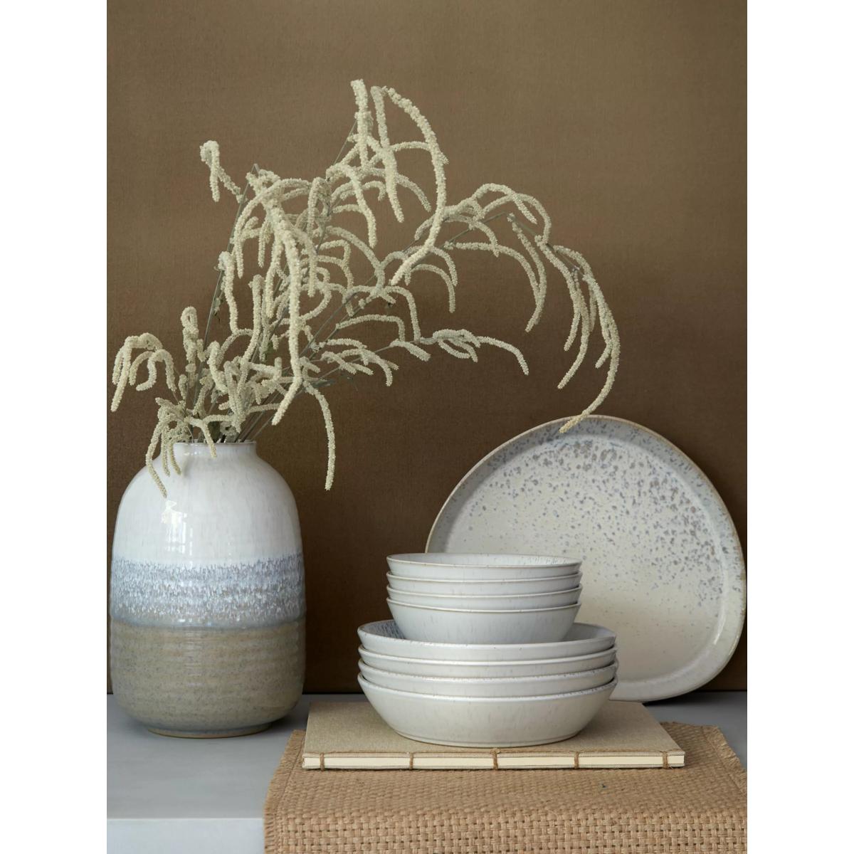 Denby Kiln Barrel Vase, H26cm, Natural – image 3