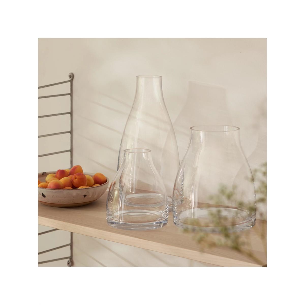 LSA International Flower Kiln Vase, H31cm, Clear – image 2