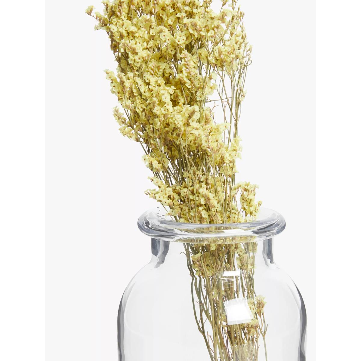 John Lewis Jar Vase, H24cm, Clear – image 3