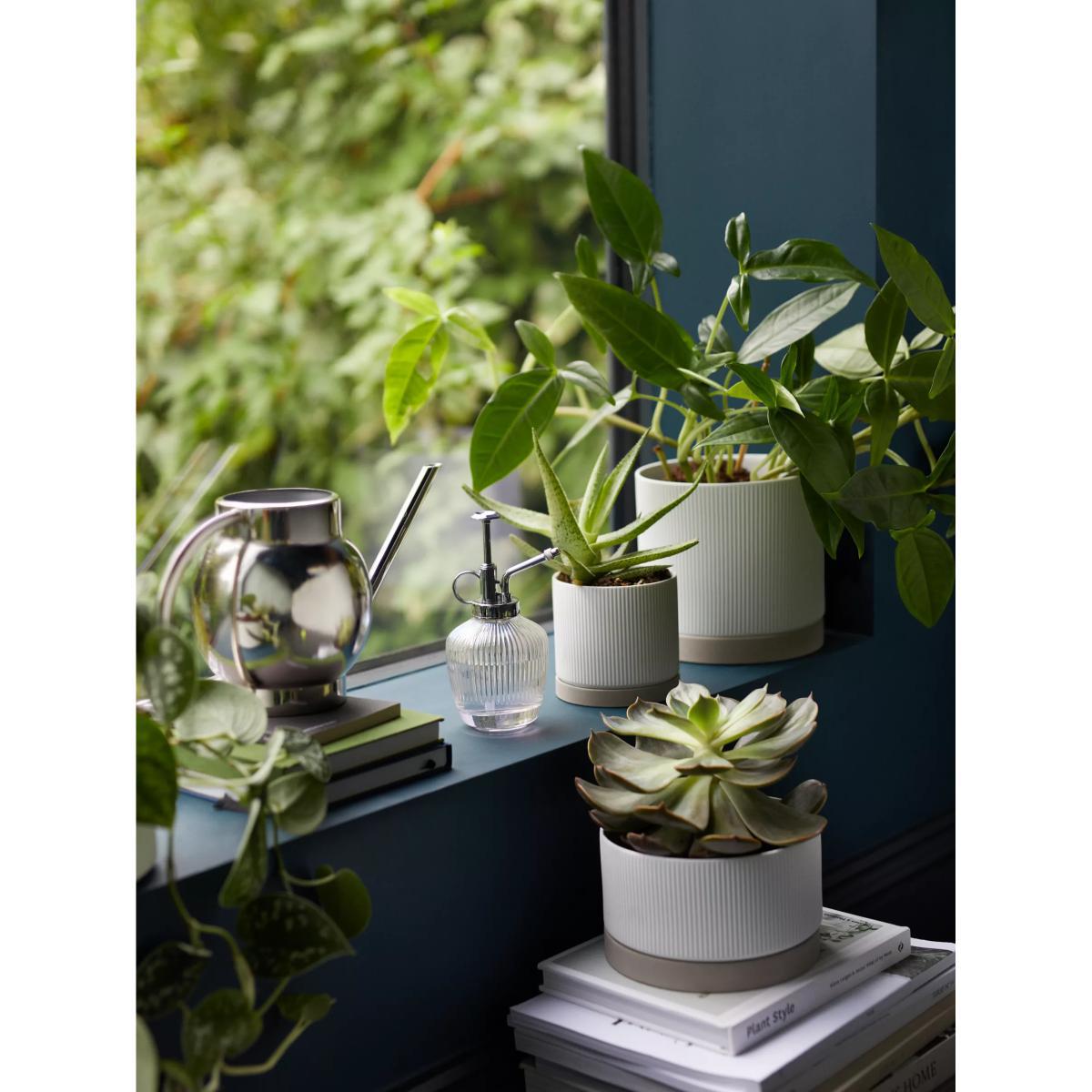 John Lewis & Partners Round Ribbed Planter Vase – image 6