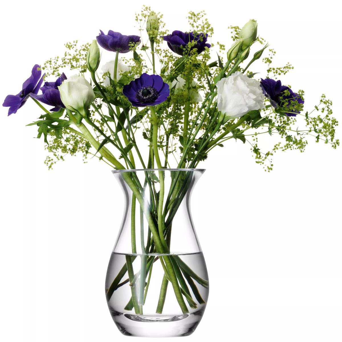 LSA International Flower Grand Posy Vase, H32cm, Clear – image 8