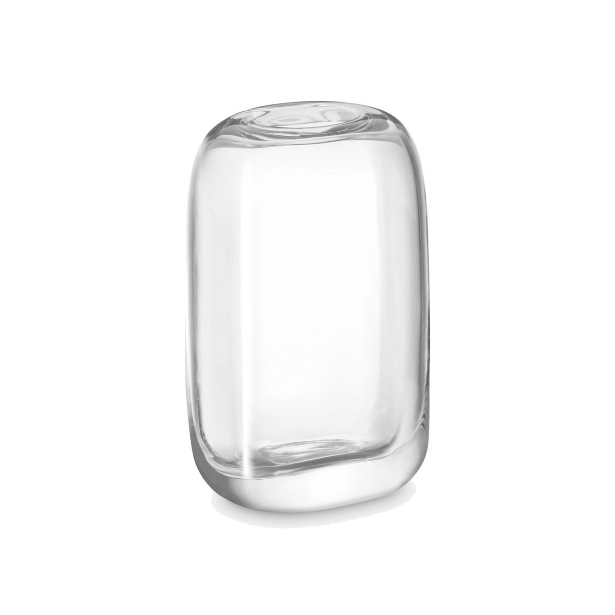 LSA International Melt Glass Vase, H24cm, Clear – image 1