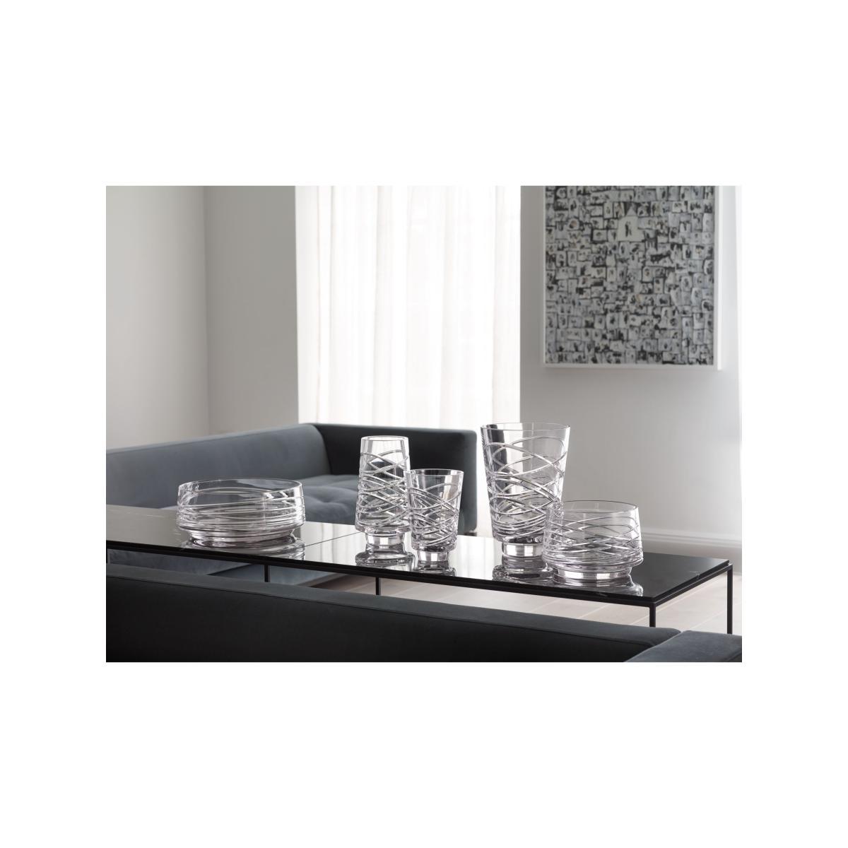Waterford Crystal Mastercraft Aran Cut Glass Artisan Vase, H20cm, Clear – image 3
