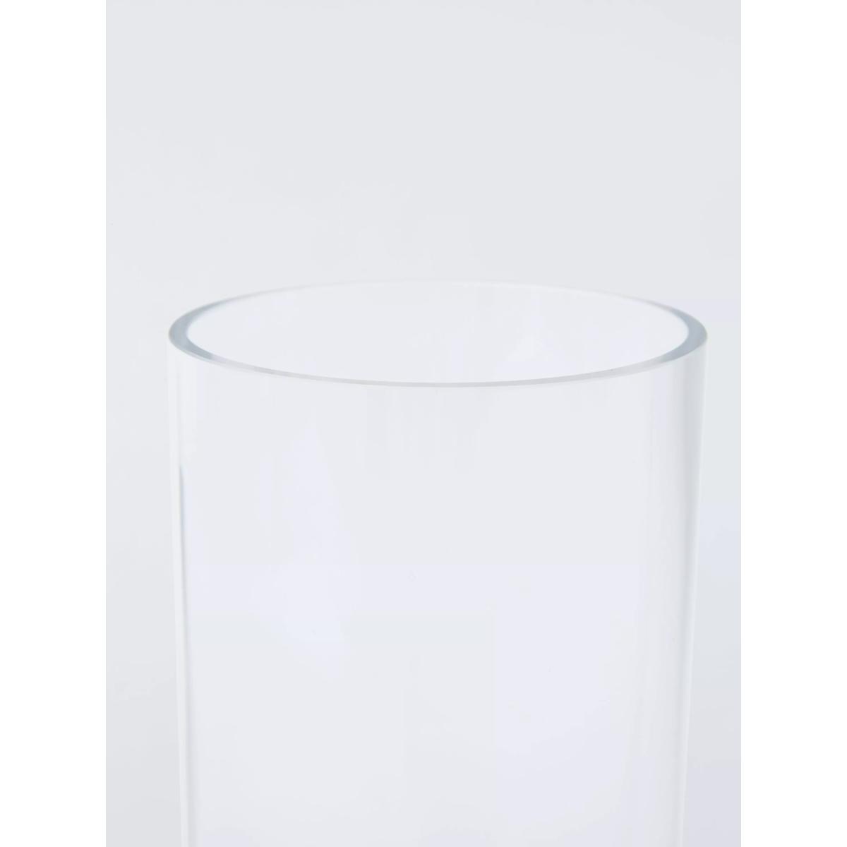 John Lewis Cylinder Vase, H27cm, Clear – image 2