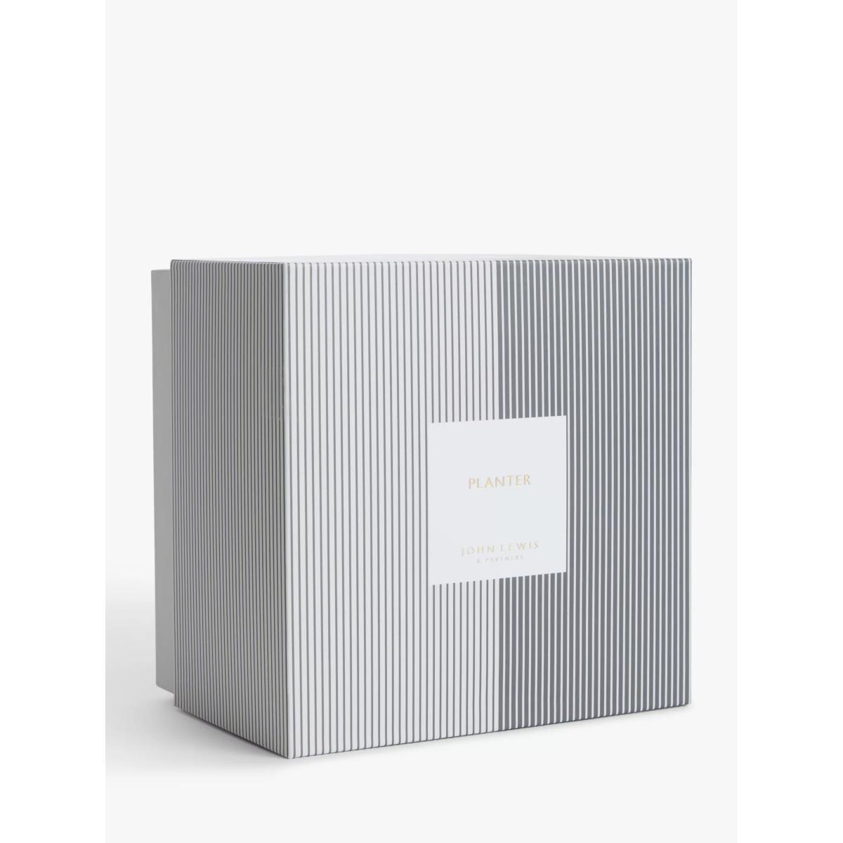 John Lewis & Partners Ribbed Planter Vase – image 2