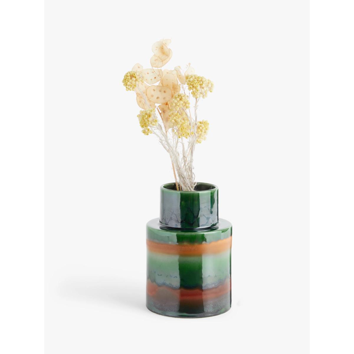 John Lewis & Partners Sunset Vase, H21.5cm, Multi – image 2