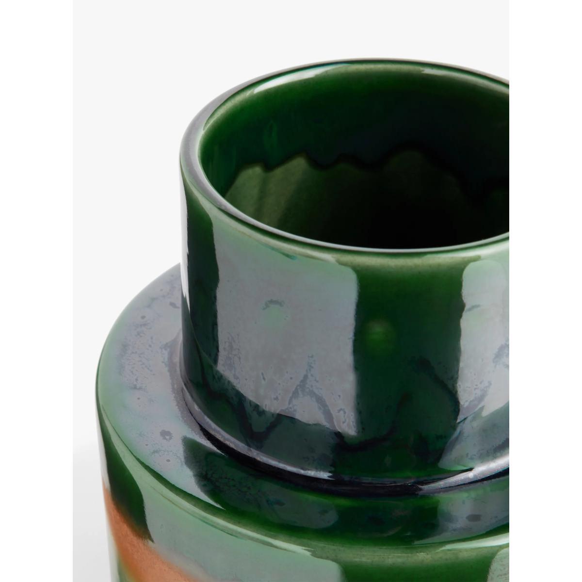John Lewis & Partners Sunset Vase, H21.5cm, Multi – image 3