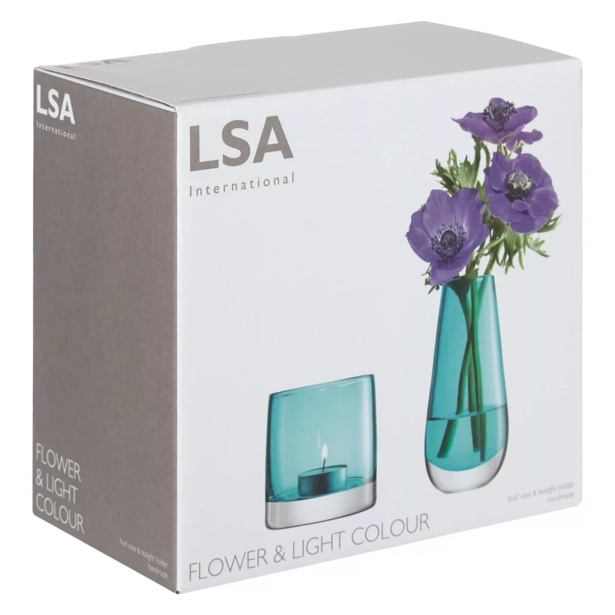 LSA International Flower Bud Vase and Tealight Holder – image 3