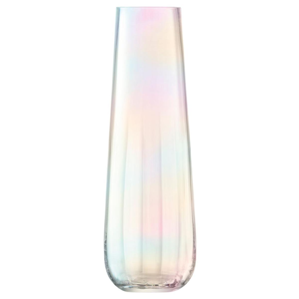 LSA International Pearl Optic Vase, Tall, H36cm – image 2