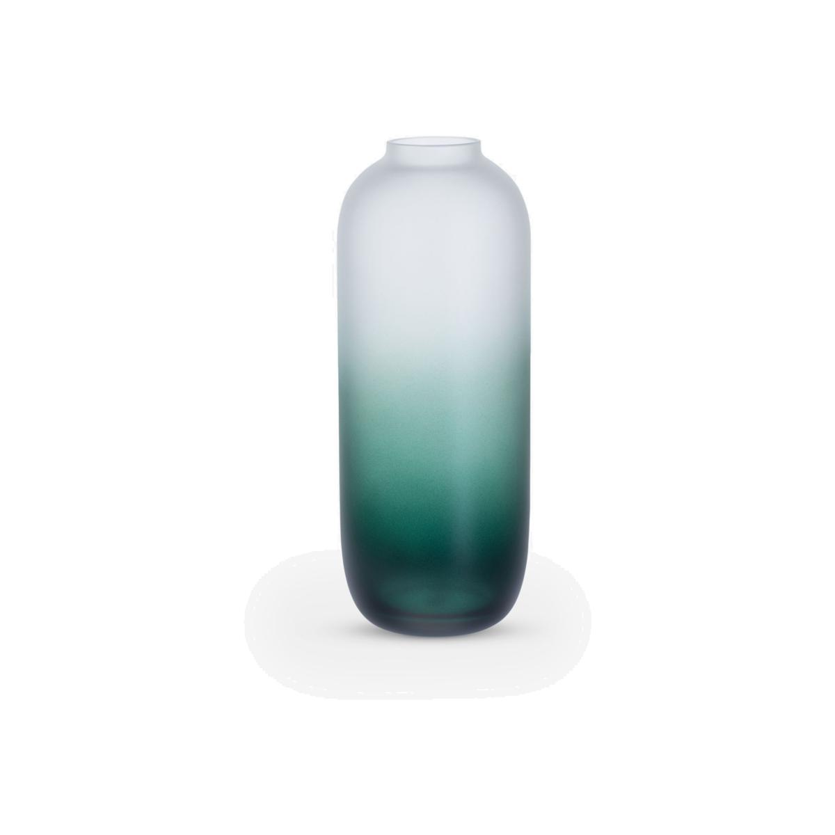 Dartington Crystal Wellness Vase, Green/Energise, H24.5cm – image 1