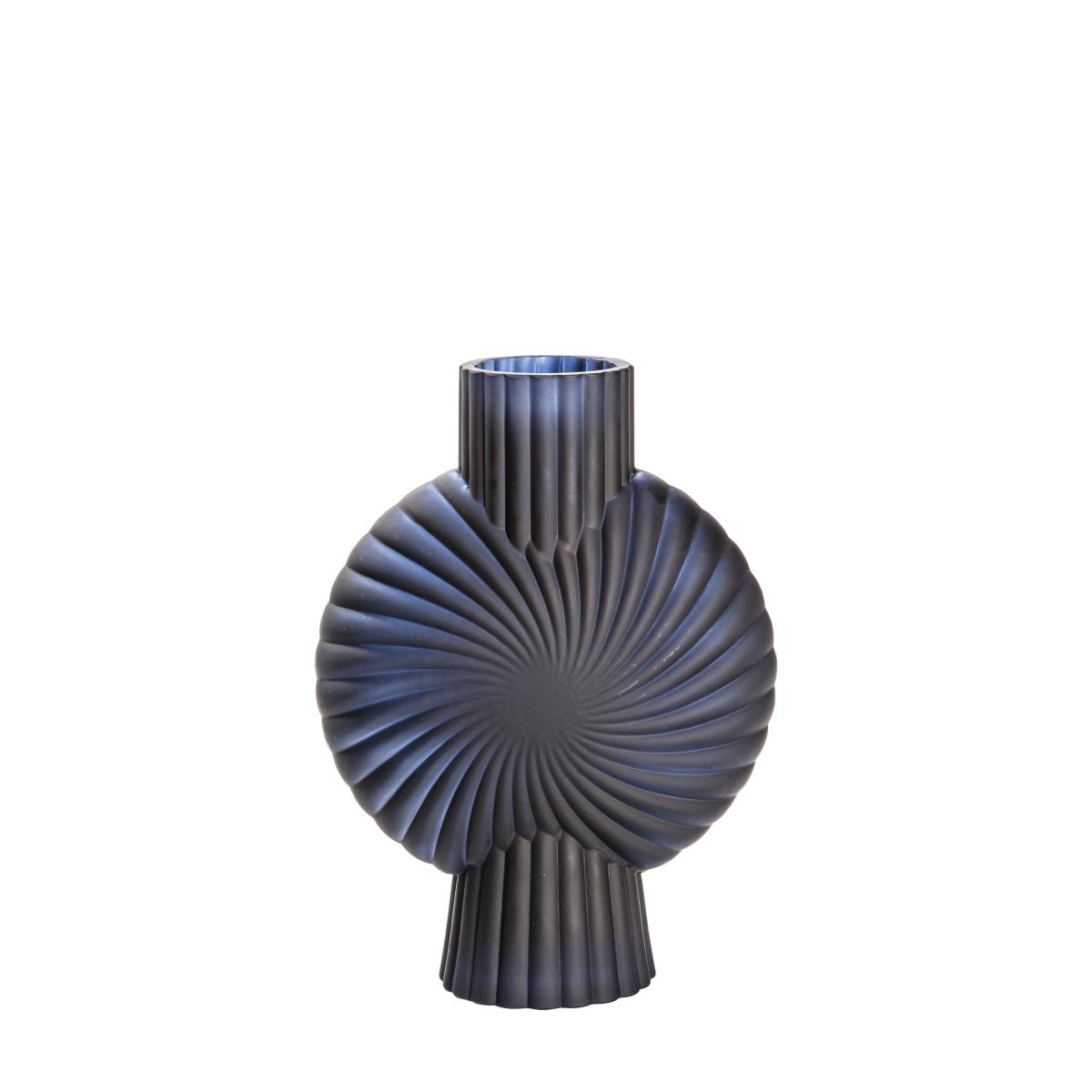 Cassis Small Vase - Frosted Black – image 2