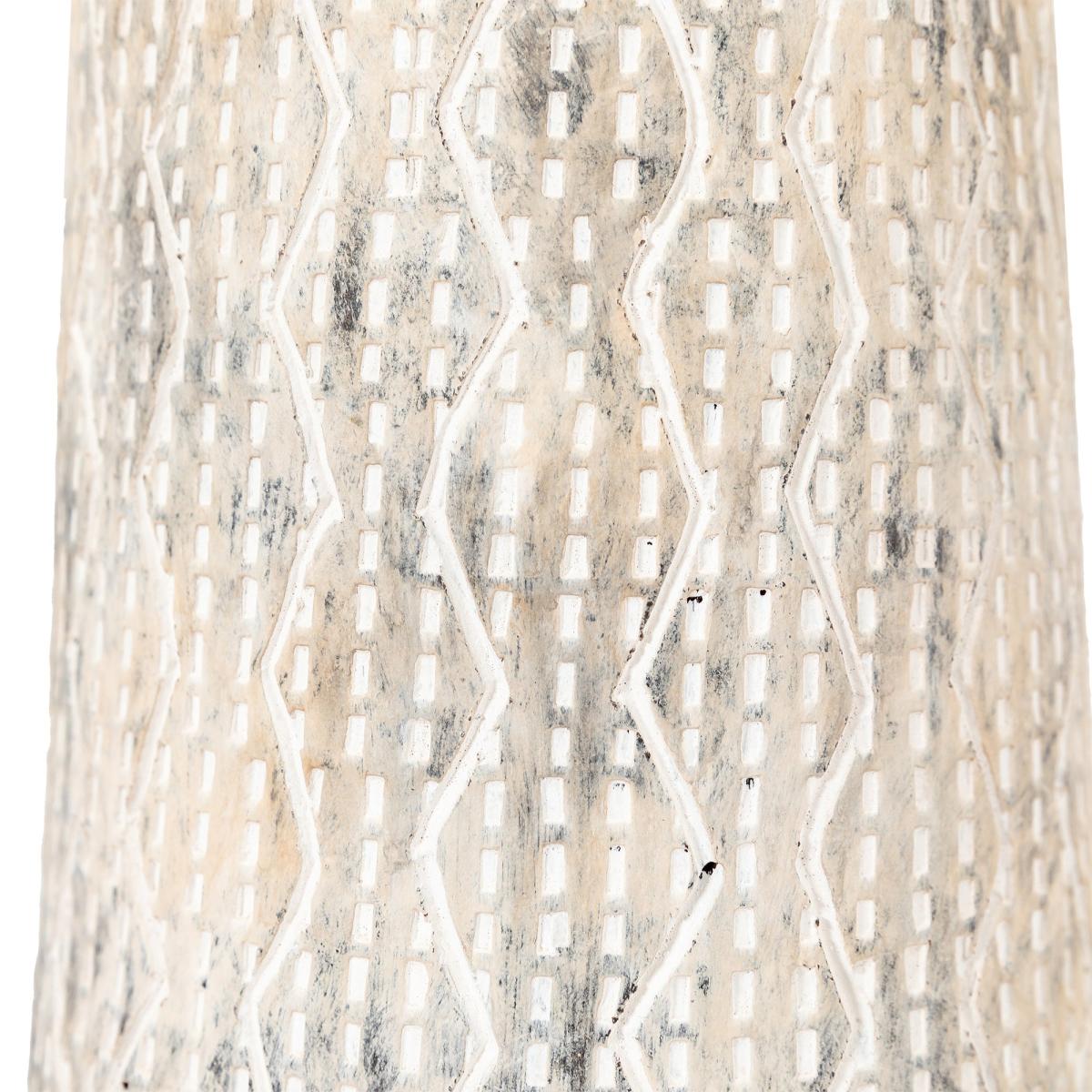 Ica Medium Vase - Earthy White – image 7