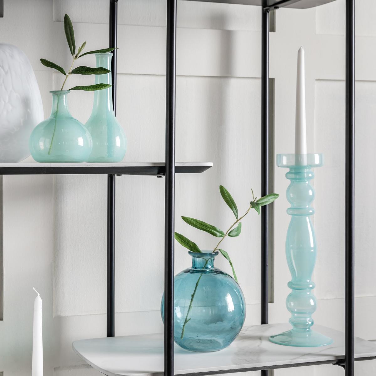 Ribble Small Vase - Ocean Blue – image 2