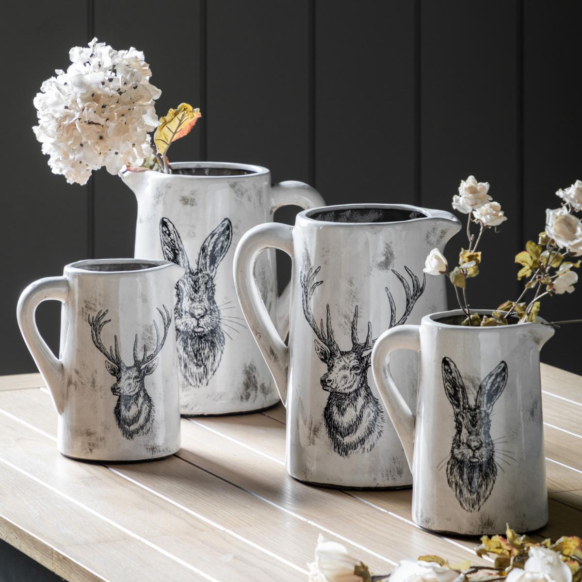 Stag Medium Pitcher Vase – image 5