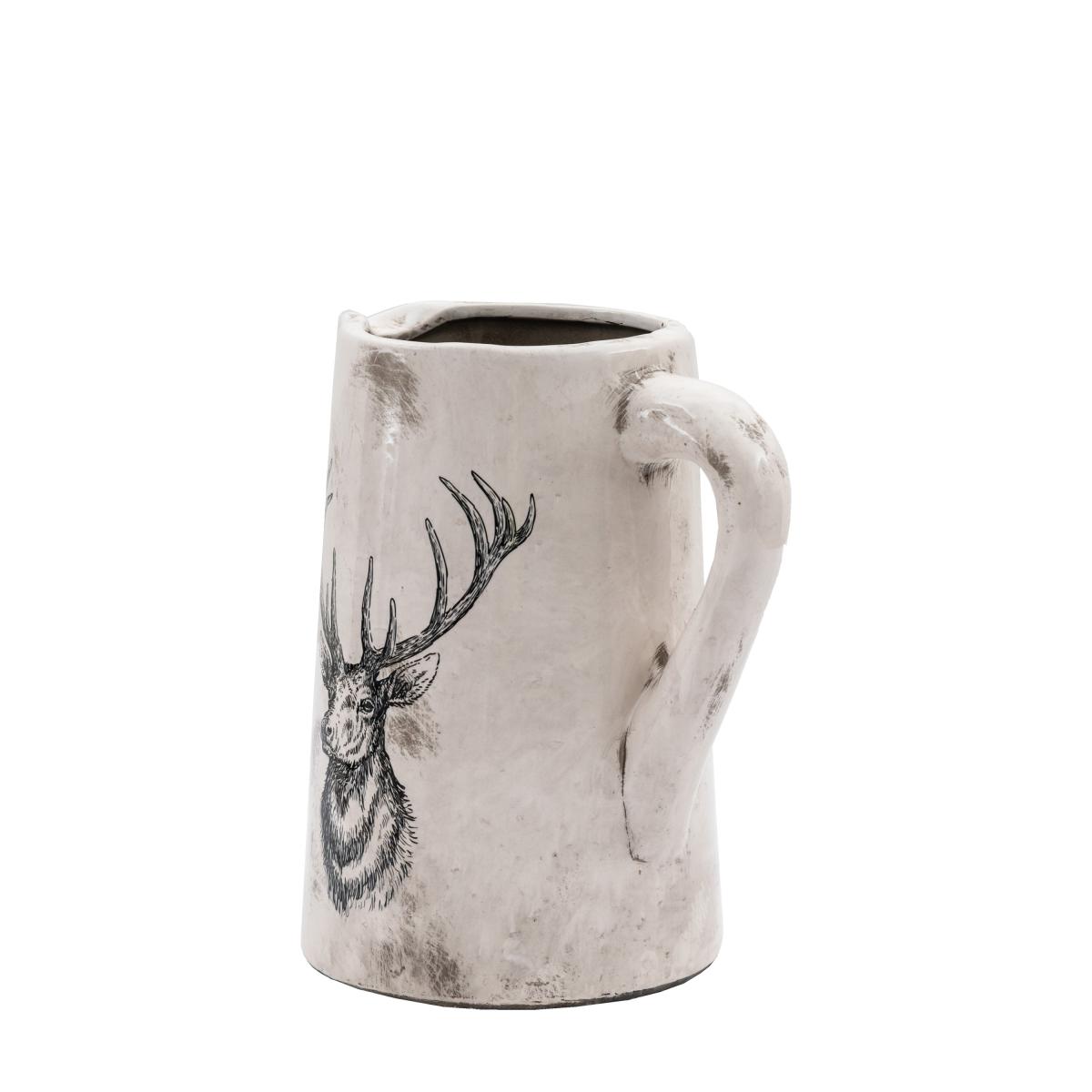 Stag Medium Pitcher Vase – image 6