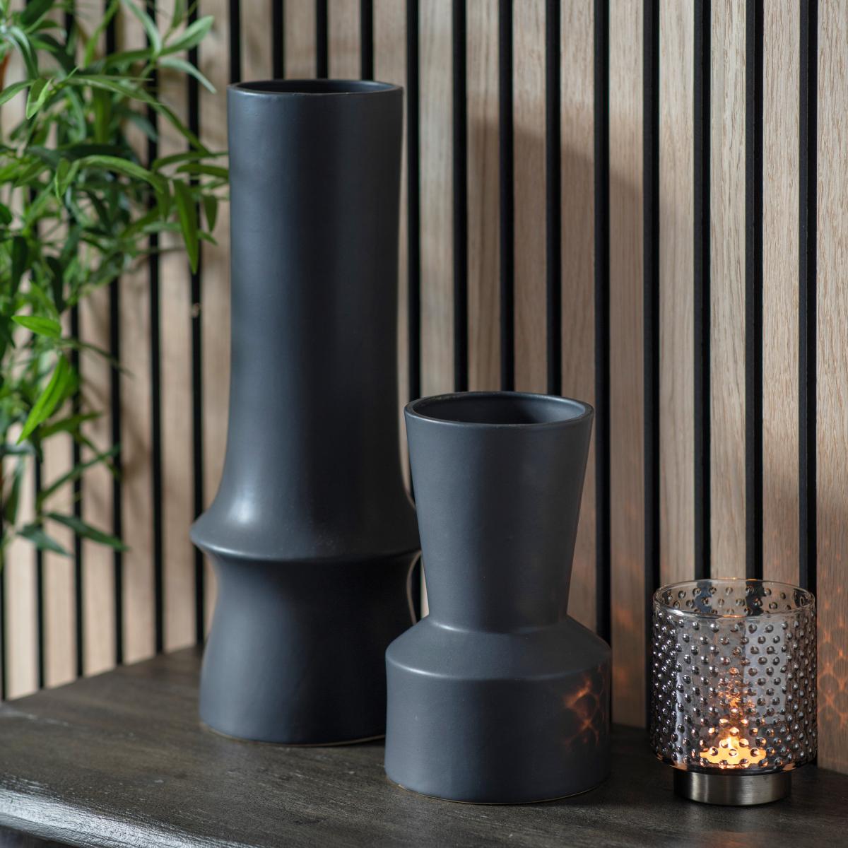 Kiso Vase - Dark Grey – image 3
