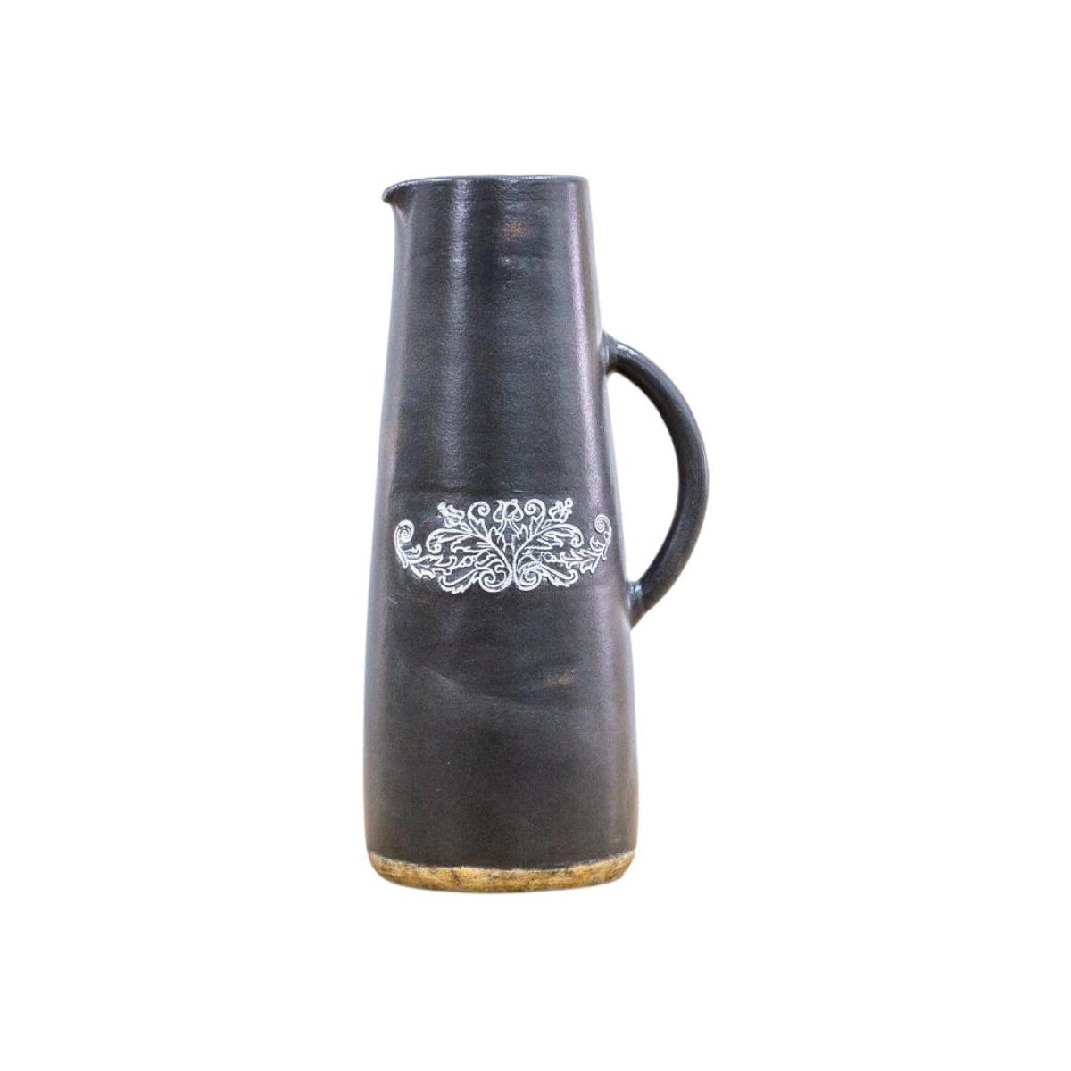 Winchester Large Pitcher Vase - Grey – image 1