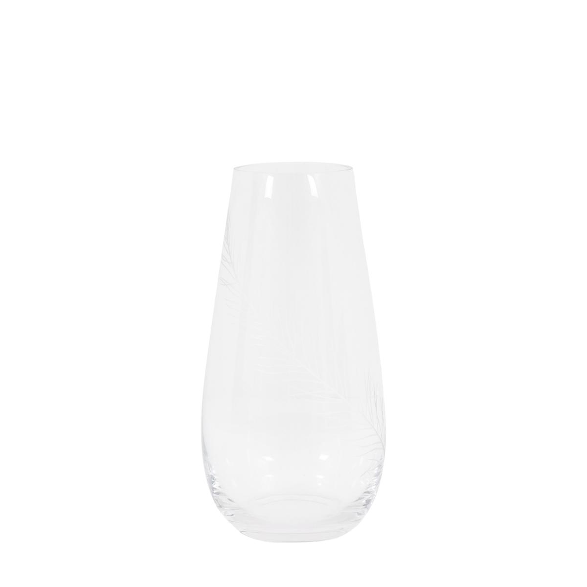 Feather Small Vase - Clear – image 2