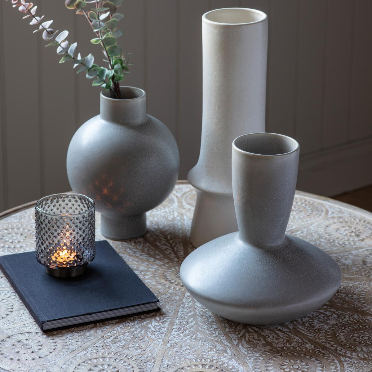 Kami Vase - Grey – image 3