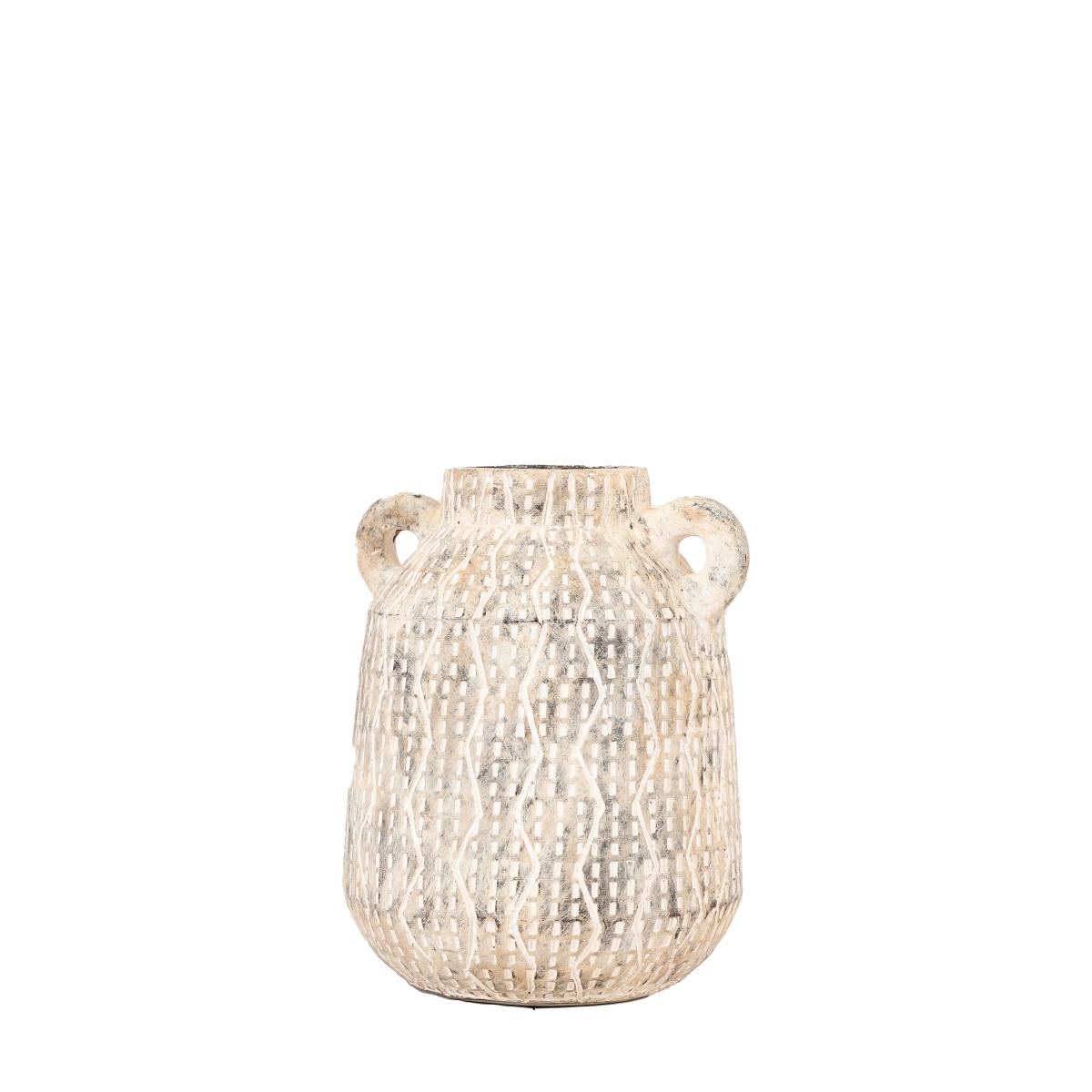 Ica Small Vase - Earthy White – image 3