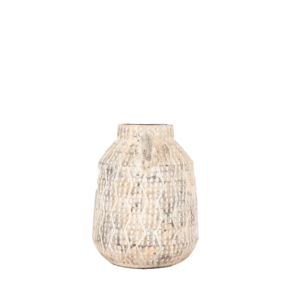 Ica Small Vase - Earthy White – image 4