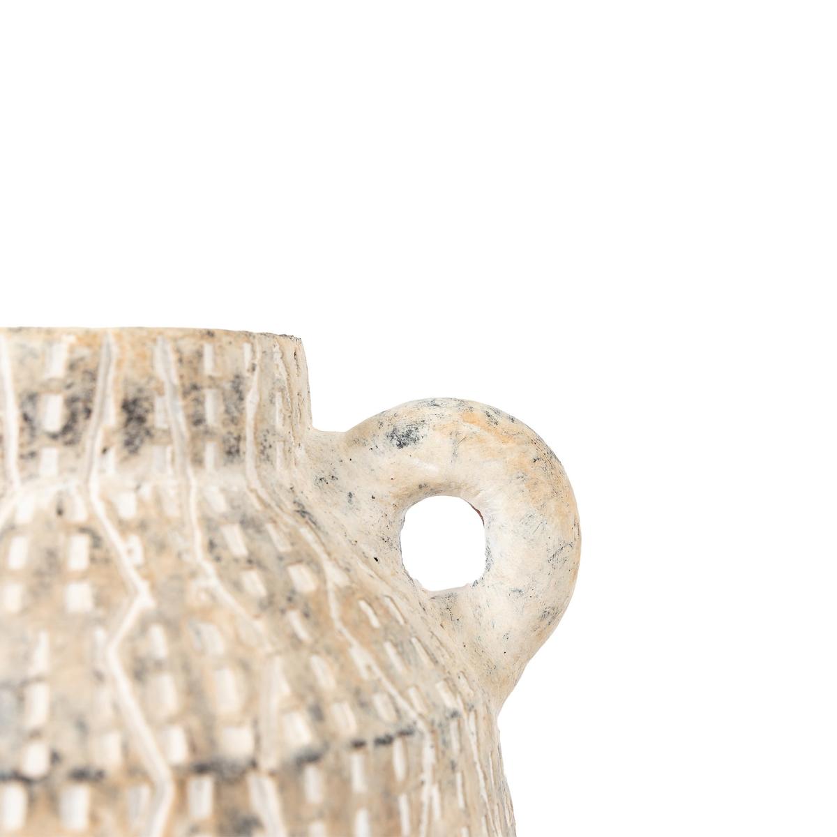 Ica Small Vase - Earthy White – image 5