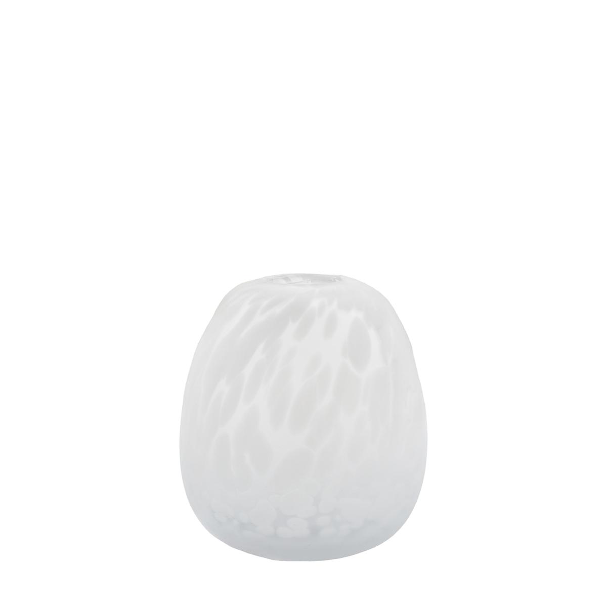 Linni Small Vase - Frosted White – image 2
