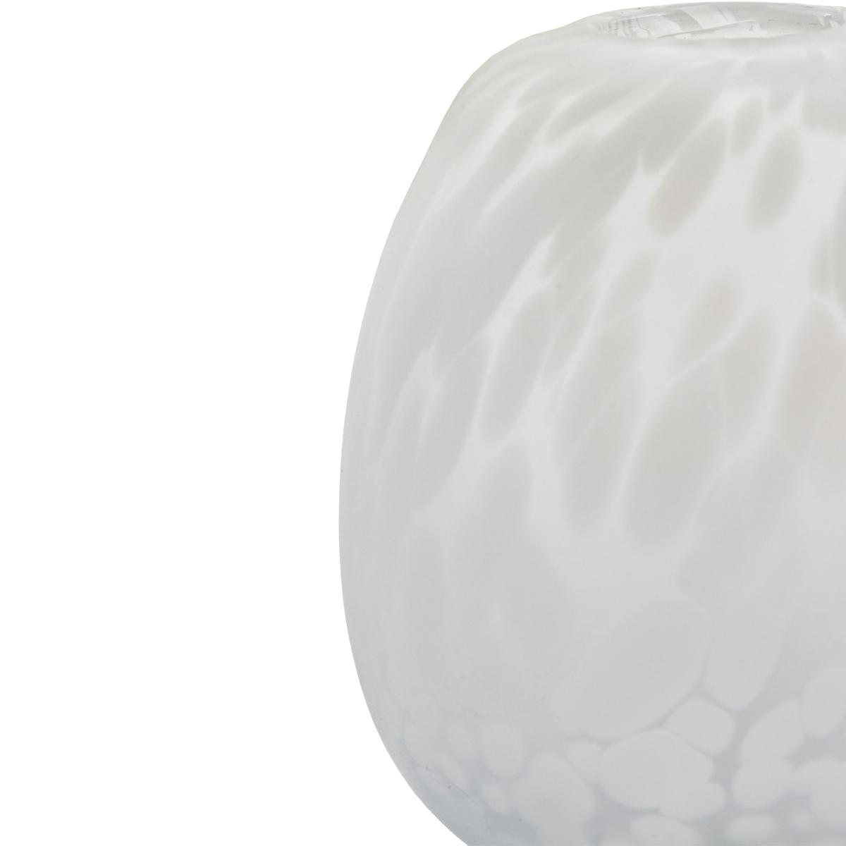 Linni Small Vase - Frosted White – image 4