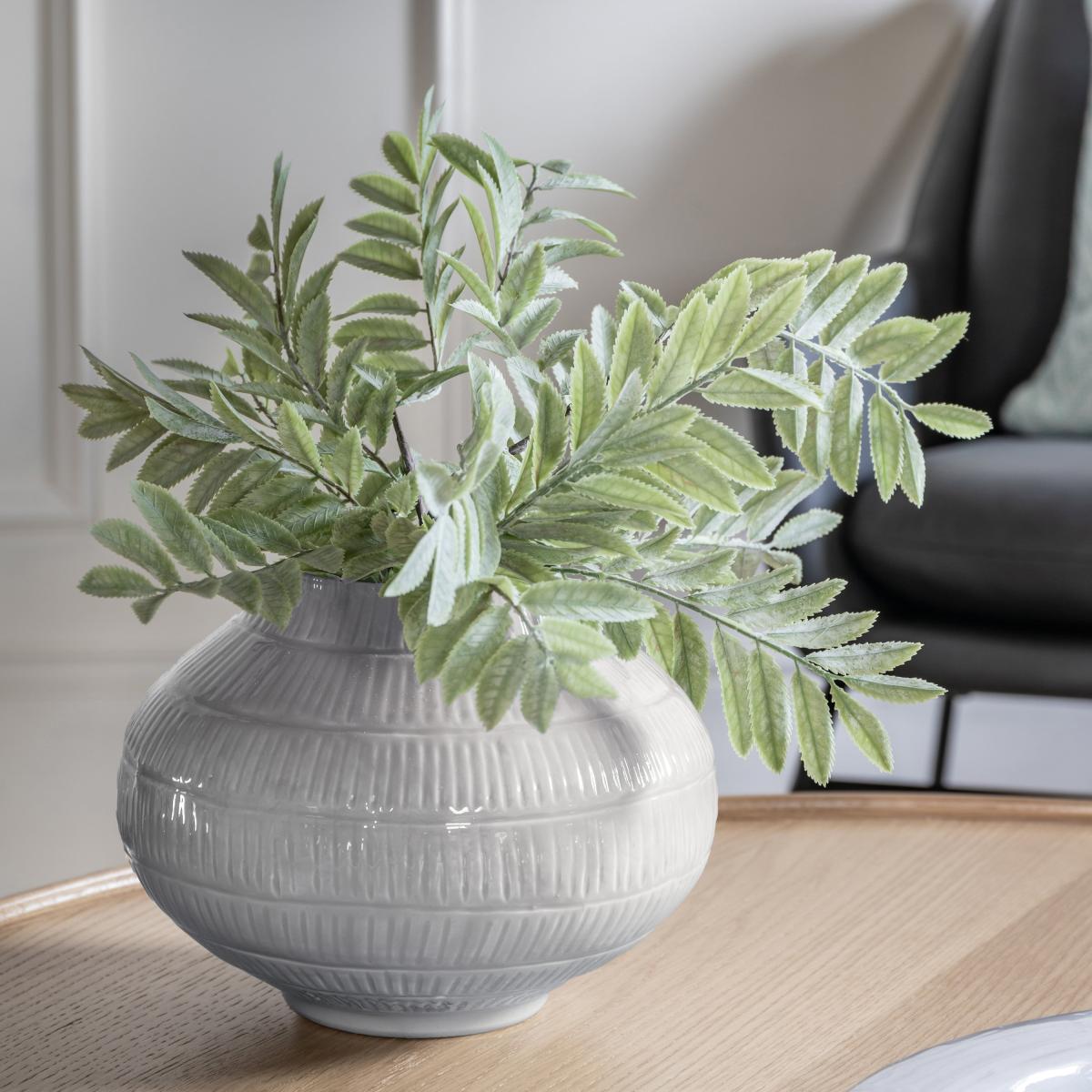 Emmy Vase Large - Pale Grey – image 1