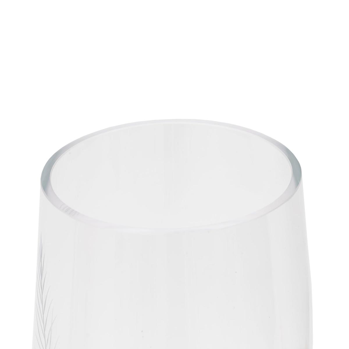 Feather Large Vase - Clear – image 6