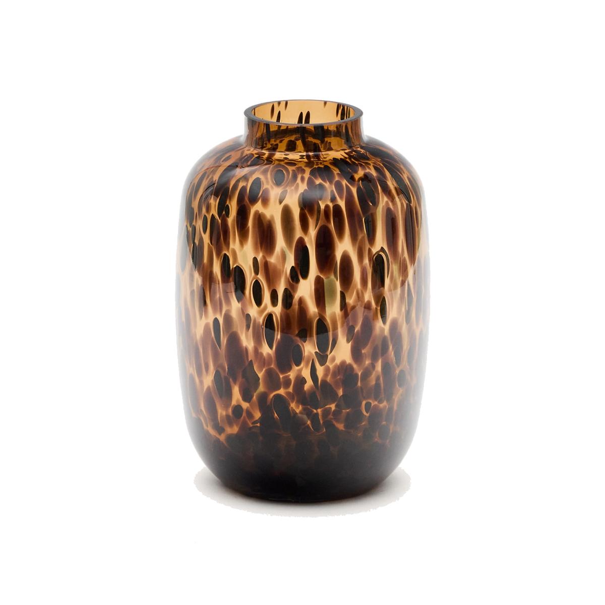 Panth brown glass vase, 30 cm – image 1