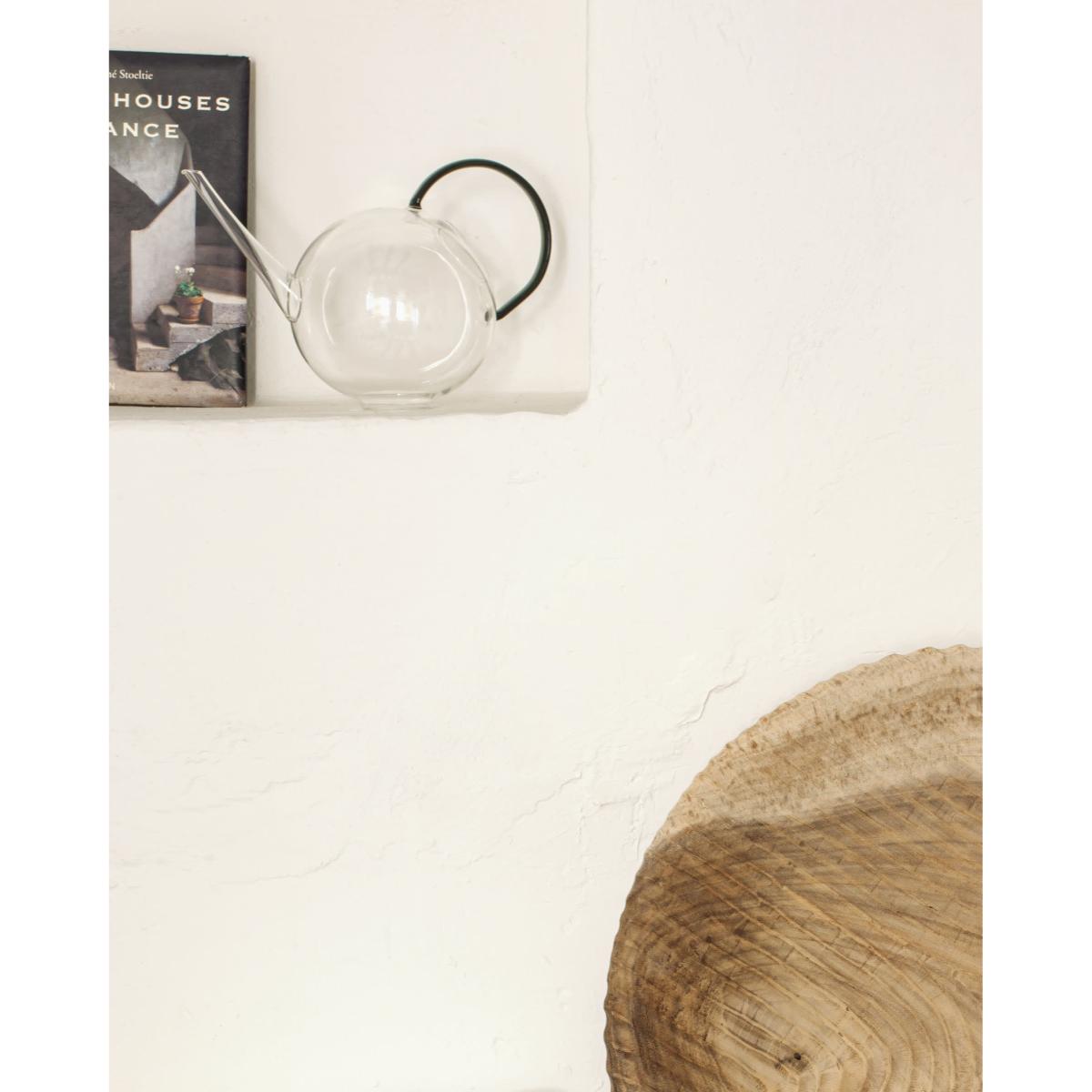 Duyen transparent and grey glass vase – image 4