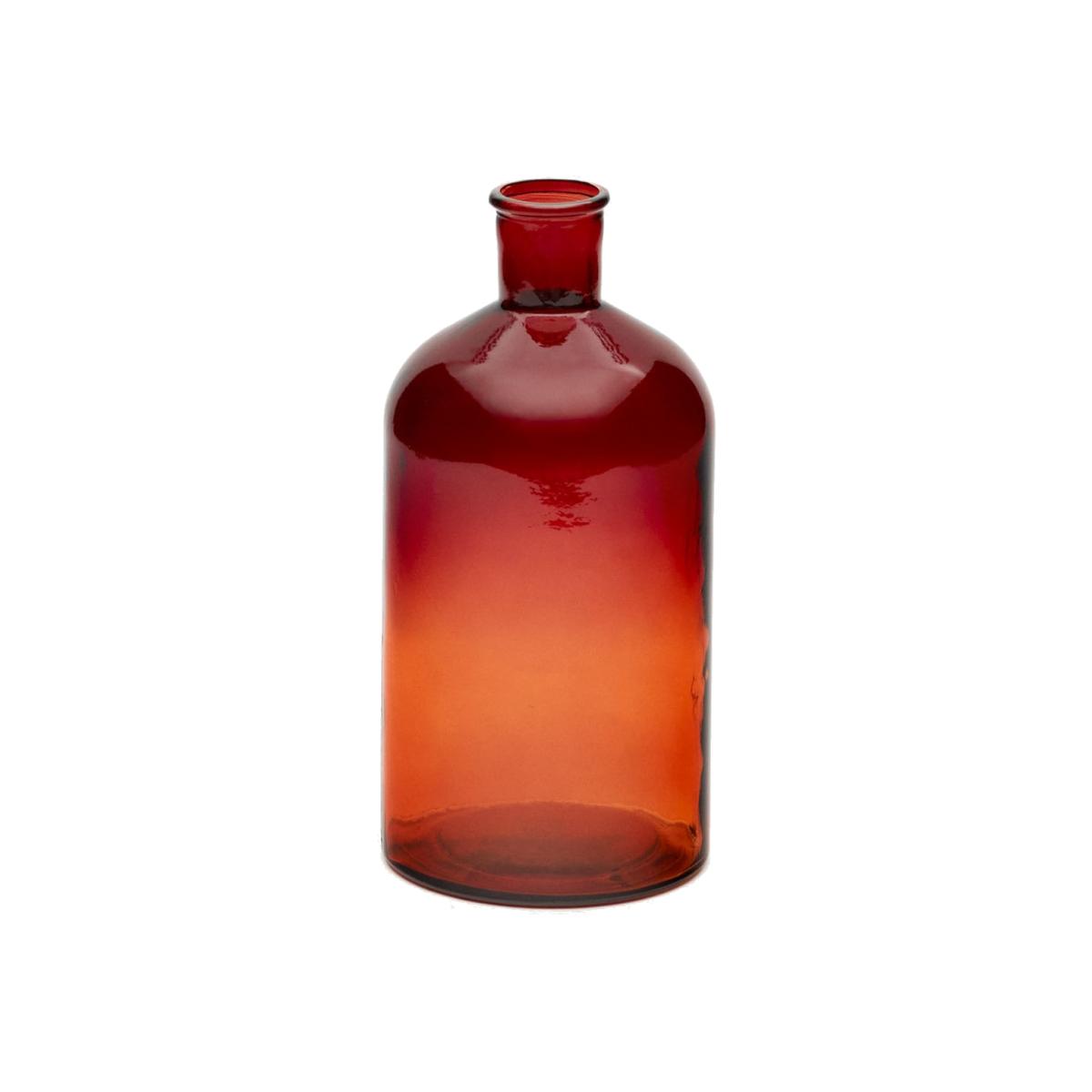 Brenna vase in 100% recycled brown glass, 28 cm – image 1