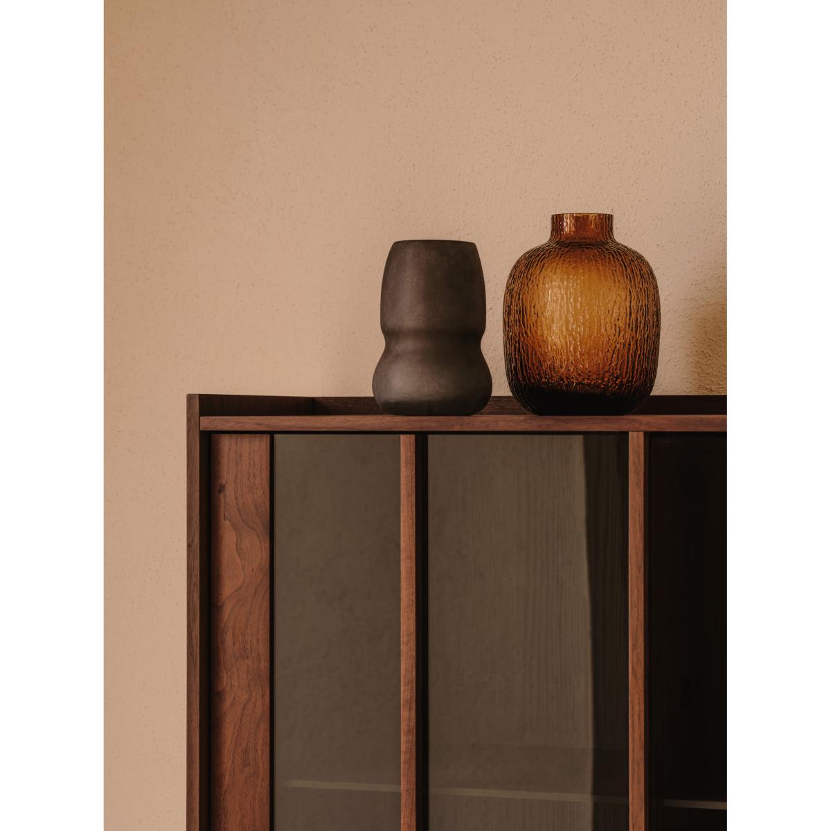 Shali brown glass vase, 23.5 cm – image 2