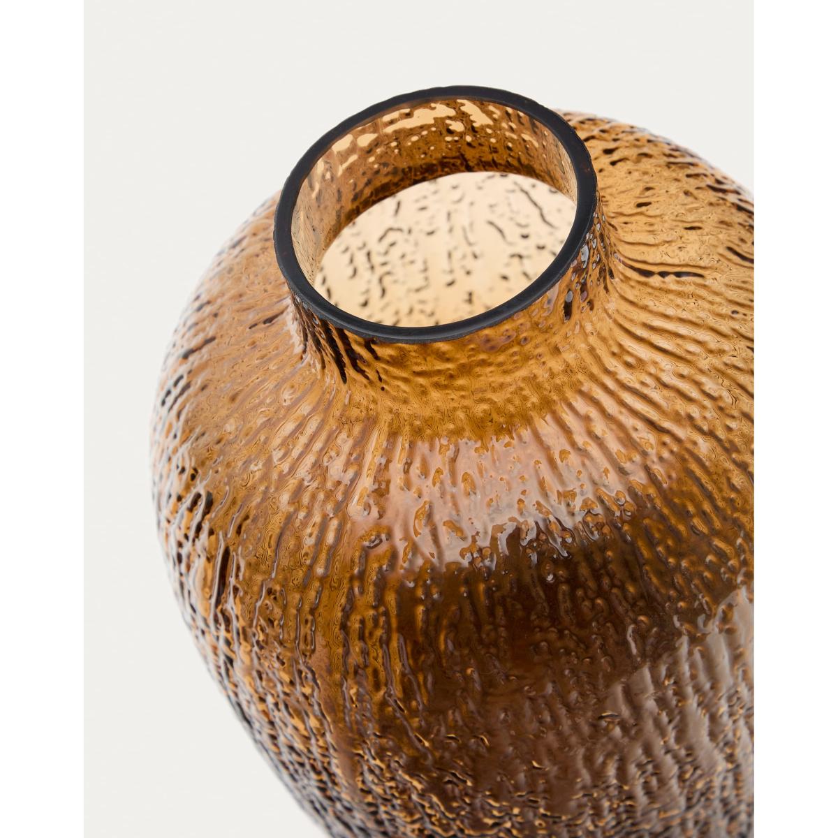 Shali brown glass vase, 23.5 cm – image 3