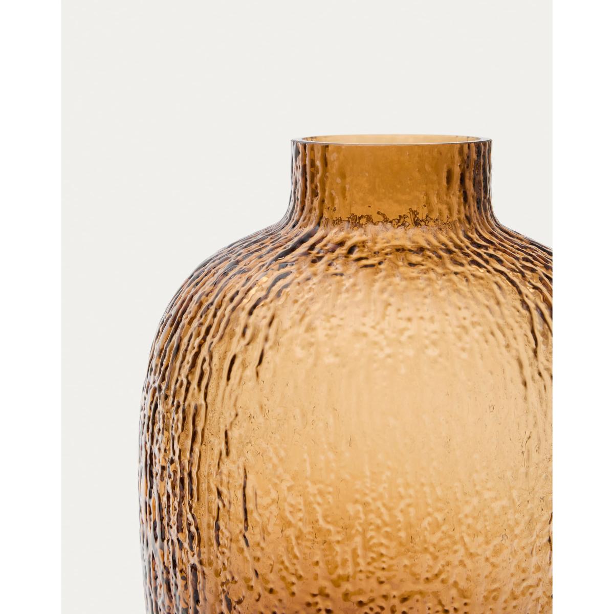 Shali brown glass vase, 23.5 cm – image 4