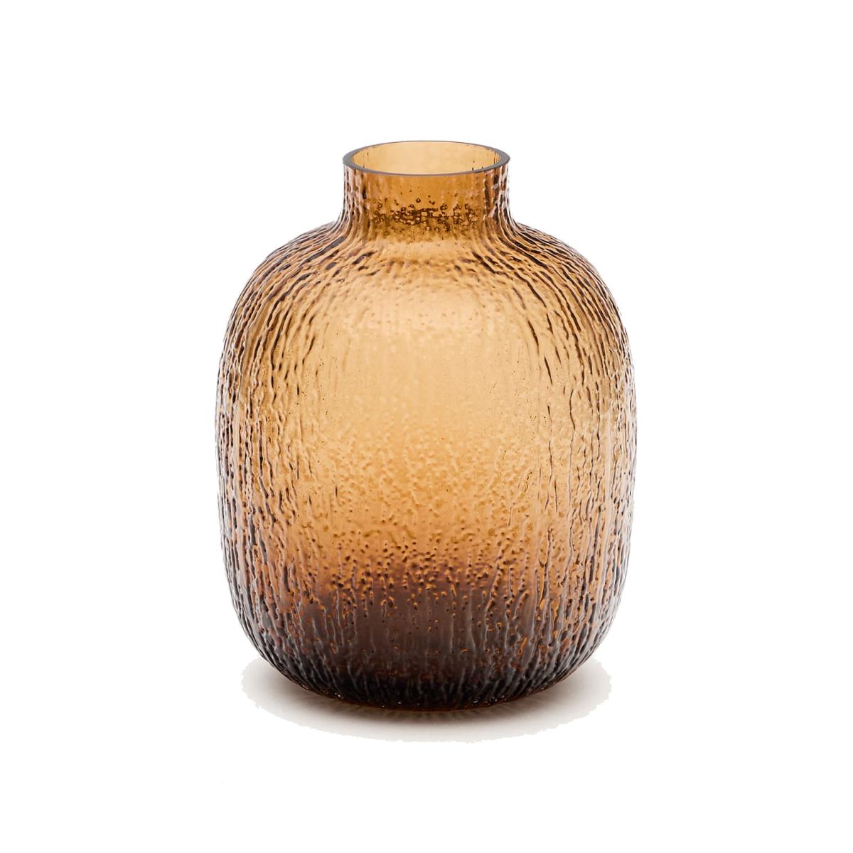Shali brown glass vase, 23.5 cm – image 1