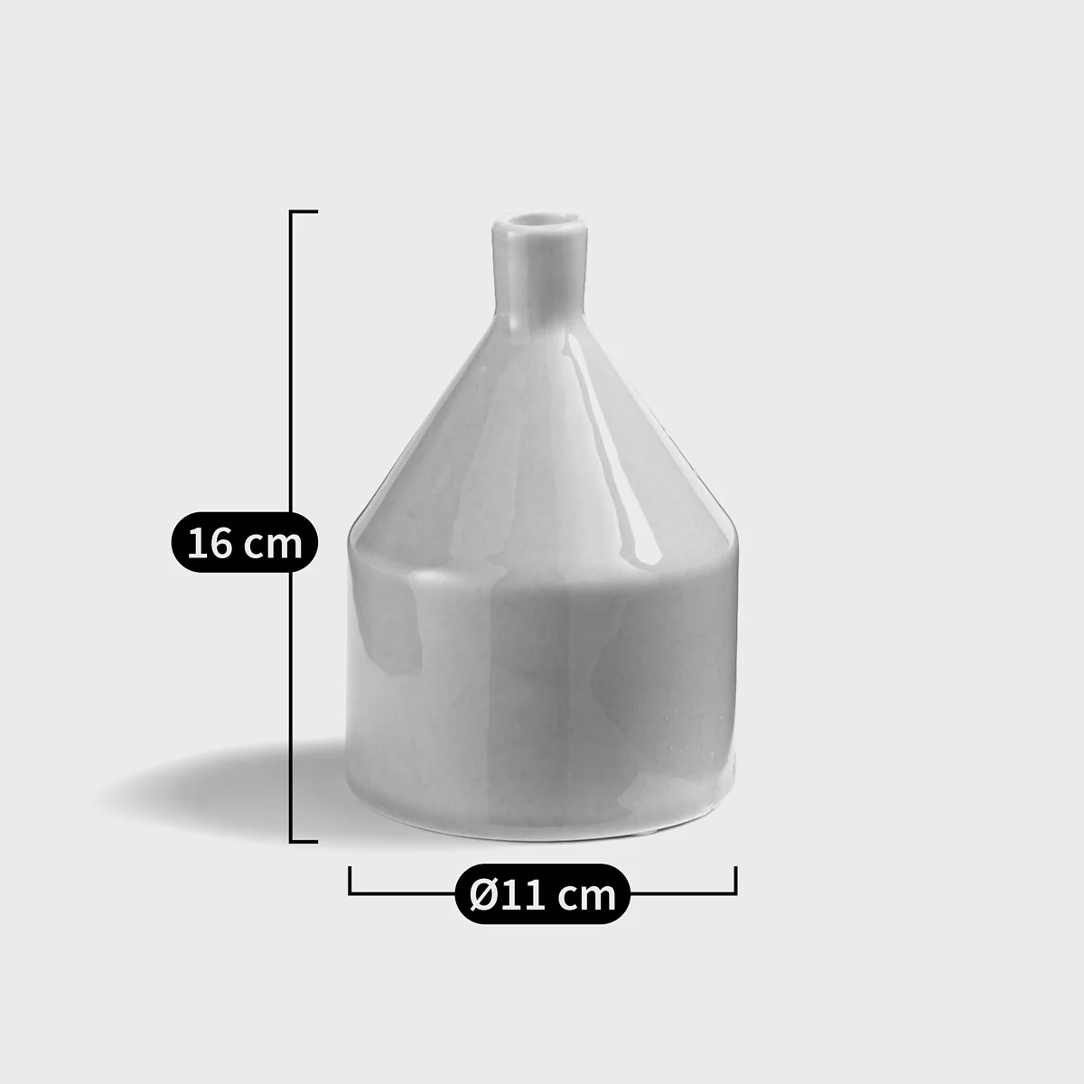 Ceramic Vase H16 Cm, Mirany – image 5