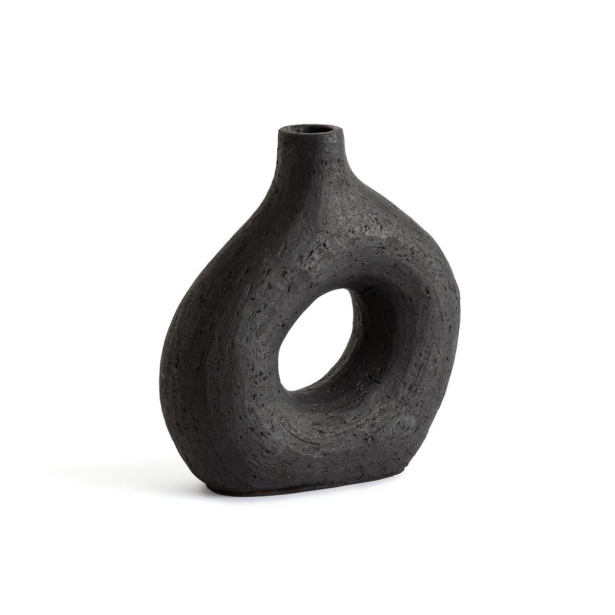 Kuro 25cm High Decorative Ceramic Vase – image 2