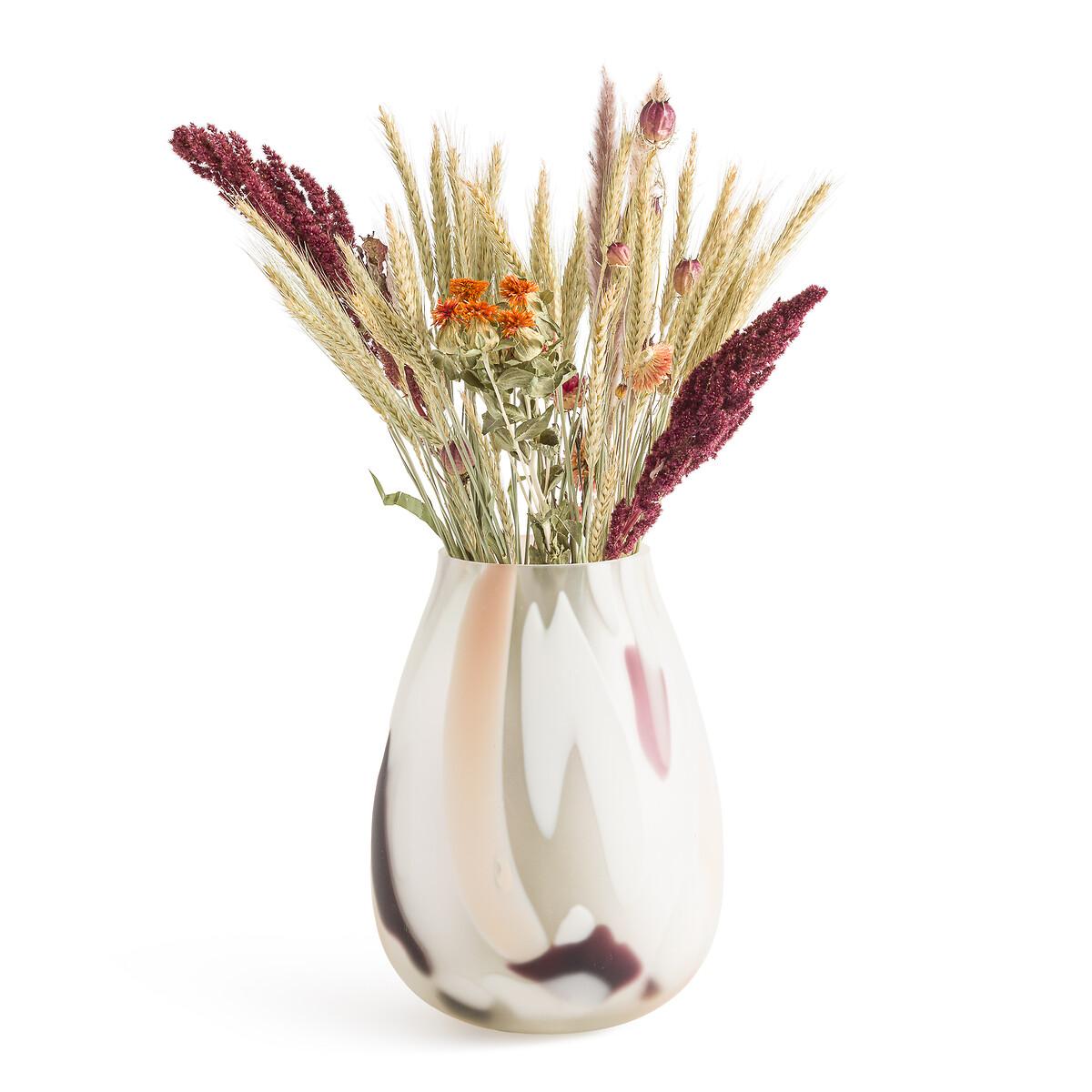 Chromara 30cm High Frosted Glass Vase – image 3
