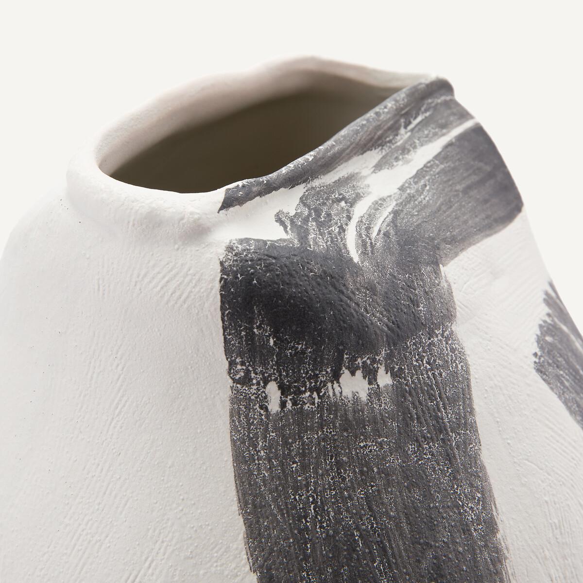 Matt Ceramic Vase, H36.5cm, Brush – image 3